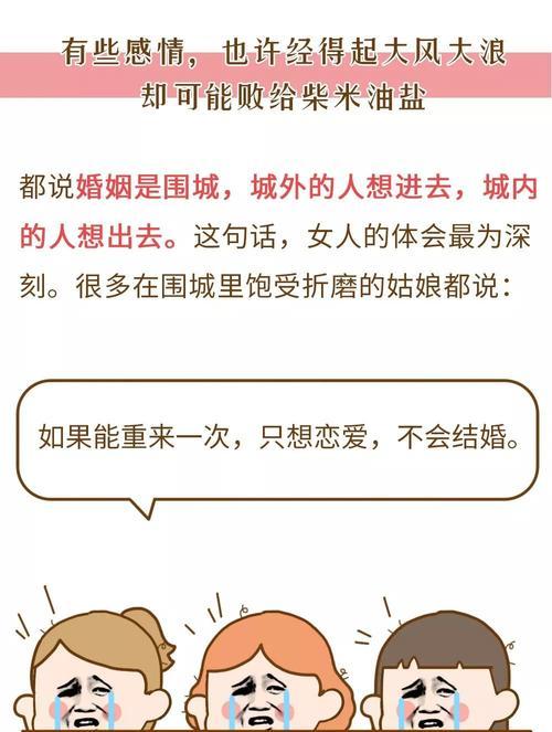 当婚姻告别爱情，何去何从（以夫妻婚姻走到尽头的表现及应对方法）