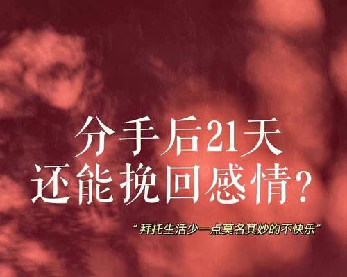 挽回爱情的感人话语有哪些？如何用言语修复破裂的感情？