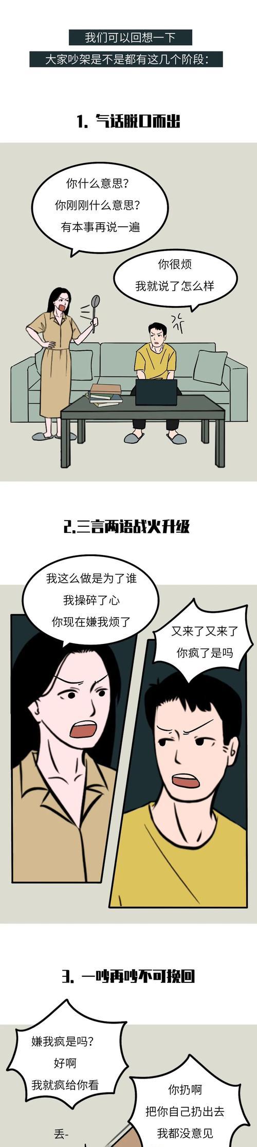 夫妻吵架时的心态战有哪些注意事项？